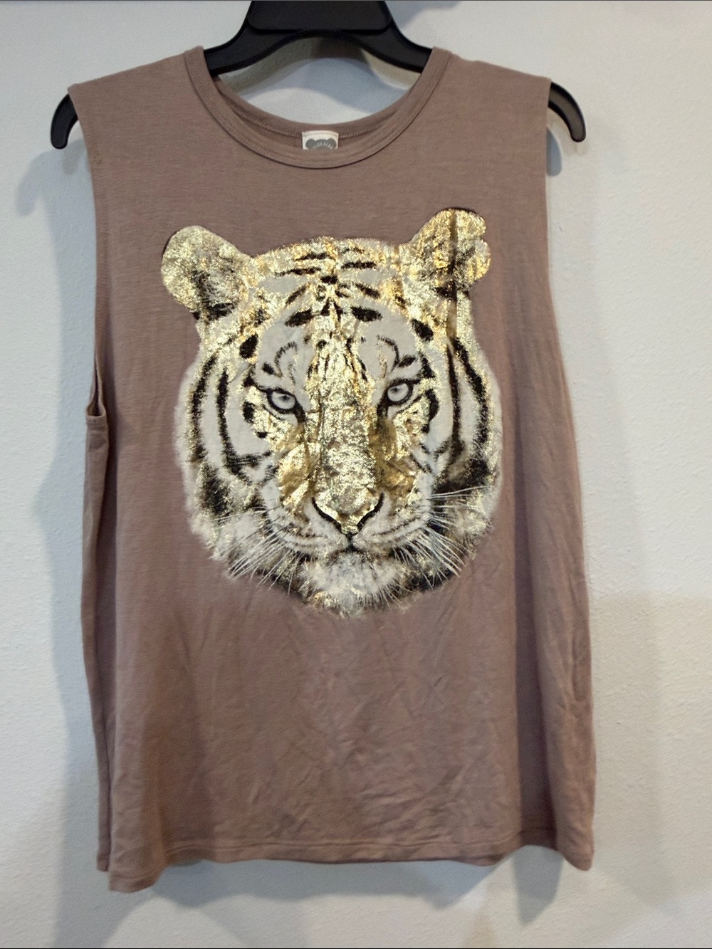 ColorBear Tiger Sleeveless Top (Size: L)